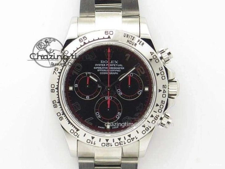 MiroTime 0409 SoftTouch Daytona 116509 KKF 1:1 Best Edition 904L Steel Gray Dial on SS Bracelet A 2459